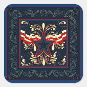  Alle Amerikaanse Sticker (Voorkant)