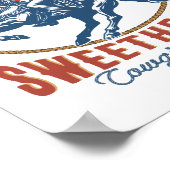 Alle Amerikaanse Sweetheart Cowgirl Poster (Hoek)