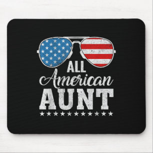 Alle Amerikaanse Tante Matching Family USA Patriot Muismat
