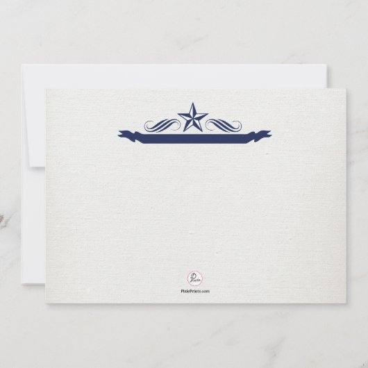 Alle Amerikaanse Vaderdag Uitnodiging (Achterkant)