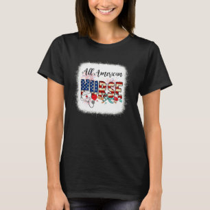 Alle Amerikaanse verpleegkundigen die dag van onaf T-shirt