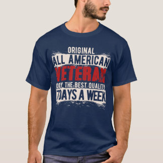 Alle Amerikaanse veteranen Mannen T-shirt