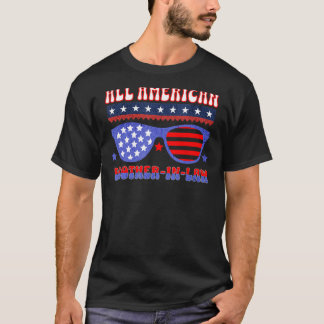 ALLE AMERIKAANSE ZWAGER IN LAW 4TH VAN JULI PATRIO T-SHIRT
