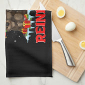 Alle andere kerstdagen van de Otter Reindeer Funny Theedoek (Quarter Fold)