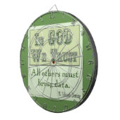 Alle anderen moeten een Data Dartboard hebben Dartbord (Voorkant Rechts)