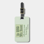 Alle anderen moeten het bagagelabel van Gegevens b (Voorkant verticaal)