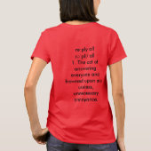Alle antwoorden t-shirt (Achterkant)