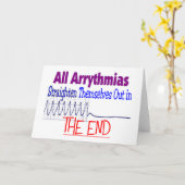 Alle aritmieën rechtzetten zichzelf uit EIND Kaart (Gele Bloem)