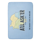 Alle Asker – Yorkshire's Grootste Staat Badmat (Voorkant Verticaal)