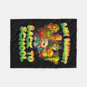 Alle Baby Brainrot Italian meme Schattige Terug na Fleece Deken (Voorkant (Horizontaal))