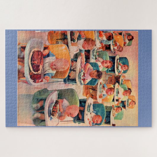 alle baby restaurant legpuzzel (Horizontaal)