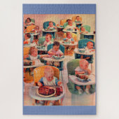 alle baby restaurant legpuzzel (Verticaal)