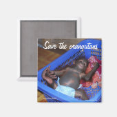 Alle baby's hebben liefde nodig magneet (Voorkant / Achterkant)