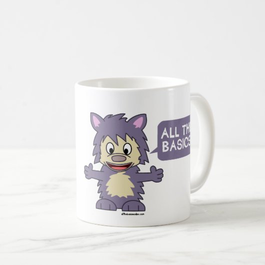 Alle Basics "Jonas Shout" koffie-Mok Koffiemok (Voorkant rechts)