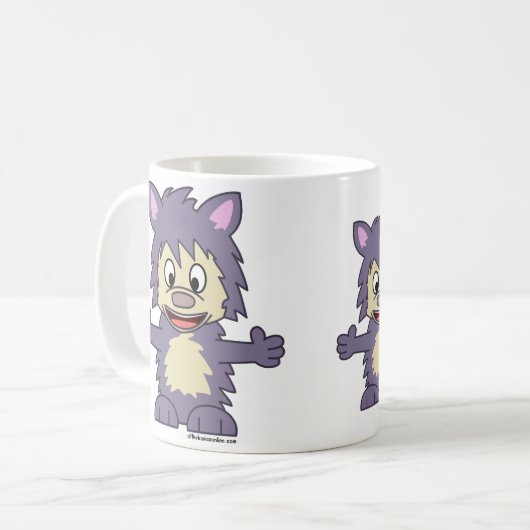 Alle Basics "Jonas Shout" koffie-Mok Koffiemok (Voorkant links)