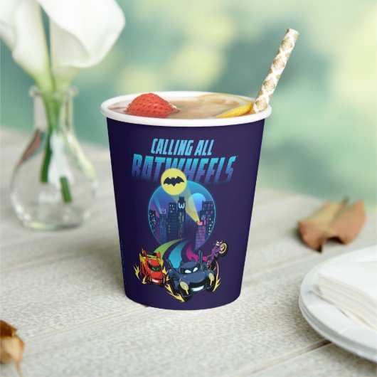 Alle Batwheels™ aanroepen Papieren Bekers (Insitu)