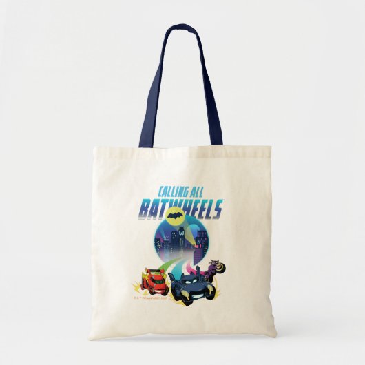 Alle Batwheels™ aanroepen Tote Bag (Voorkant)