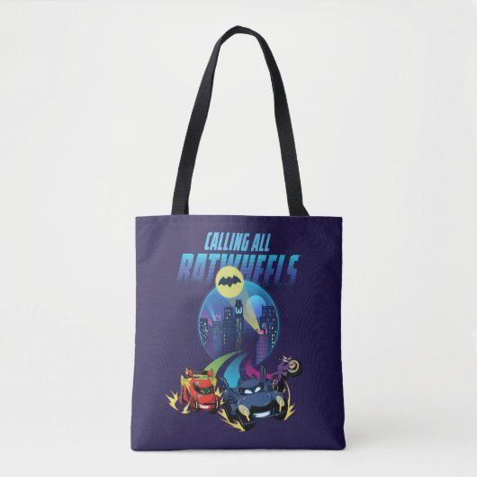 Alle Batwheels™ aanroepen Tote Bag (Voorkant)
