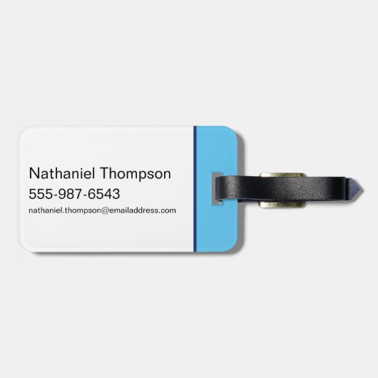 Alle Batwheels™ bellen - Klaar om te rollen Bagagelabel (Achterkant horizontaal)