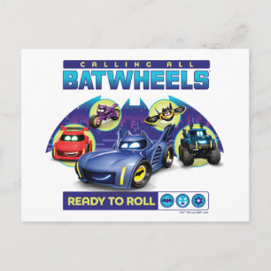Alle Batwheels™ bellen - Klaar om te rollen Briefkaart