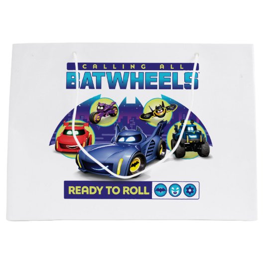 Alle Batwheels™ bellen - Klaar om te rollen Groot Cadeauzakje (Voorkant)