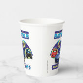 Alle Batwheels™ bellen - Klaar om te rollen Papieren Bekers (Rechts)