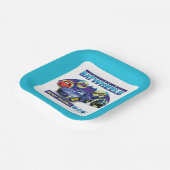 Alle Batwheels™ bellen - Klaar om te rollen Papieren Bordje (Gebogen)