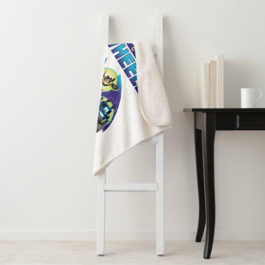 Alle Batwheels™ bellen - Klaar om te rollen Sherpa Deken (In situ)