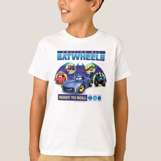 Alle Batwheels™ bellen - Klaar om te rollen T-shirt (Voorkant)