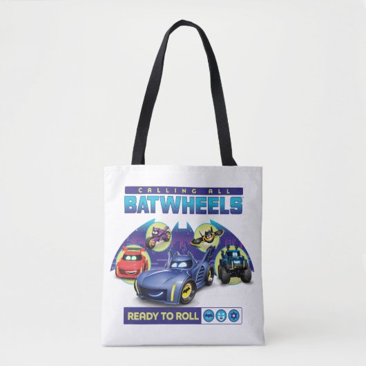 Alle Batwheels™ bellen - Klaar om te rollen Tote Bag (Voorkant)