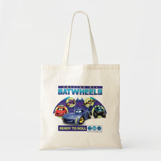 Alle Batwheels™ bellen - Klaar om te rollen Tote Bag (Voorkant)