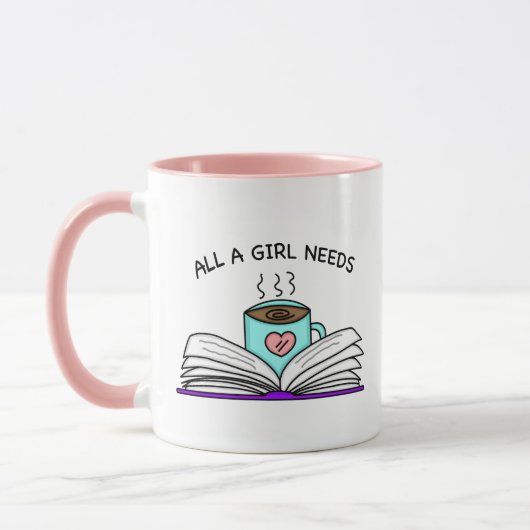 Alle behoeften van een meisje | Koffie en Mok van (Links)