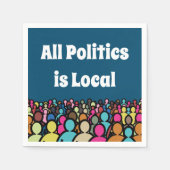 Alle beleid is Lokaal 2022 Servet (Voorkant)