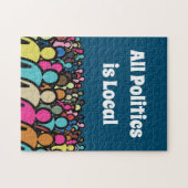 Alle beleid is Lokaal 2024 Legpuzzel (Horizontaal)