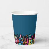 Alle beleid is Lokaal 2024 Papieren Bekers (Achterkant)