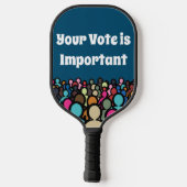 Alle beleid is Lokaal 2024 Pickleball Paddle (Achterkant)