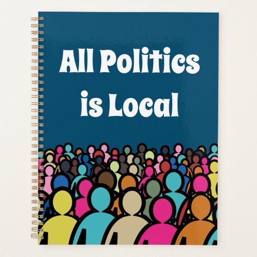 Alle beleid is Lokaal 2024 Planner (Voorkant)