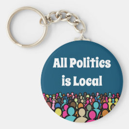 Alle beleid is Lokaal 2024 Sleutelhanger