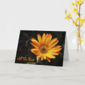 Alle Beste - de Goede Kaart van het Geluk (Gele Bloem)
