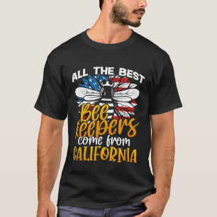 Alle beste imkers komen uit Californische honing T-shirt
