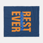 ALLE BESTE Tekst opa Word-naam OOIT wijzigen Fleece Deken (Voorkant (Horizontaal))