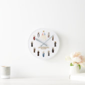 Alle beveiligingsklokken ronde klok (Huis)