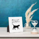 Alle bezoekers moeten worden goedgekeurd door katt fotoplaat (Insitu)