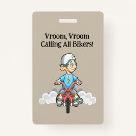 Alle bikers bellen badge