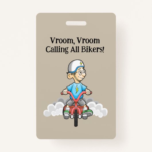Alle bikers bellen badge (Voorkant)