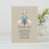 Alle bikers bellen Dank je kaart (Staand voorkant)