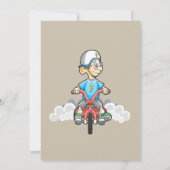 Alle bikers bellen Dank je kaart (Achterkant)