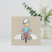 Alle bikers bellen kaart (Staand voorkant)