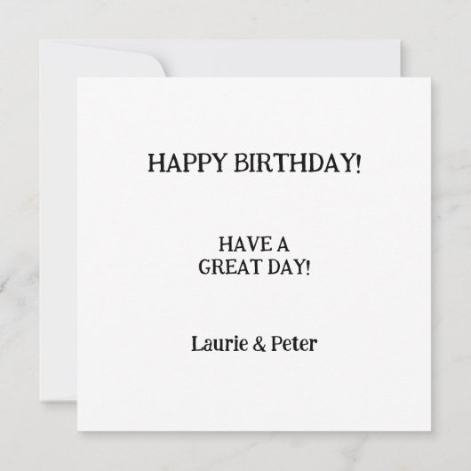 Alle bikers bellen kaart (Achterkant)