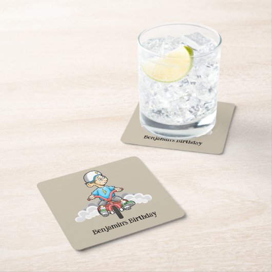 Alle bikers bellen kartonnen onderzetters (Insitu)